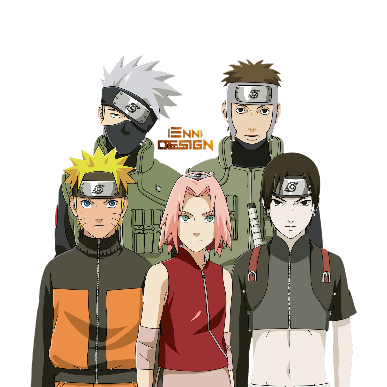 Team 7 in Shippuden
